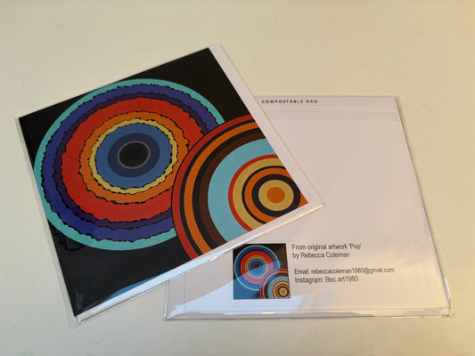 Pop - Greeting card