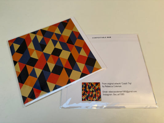 Coach Trip - Greeting card