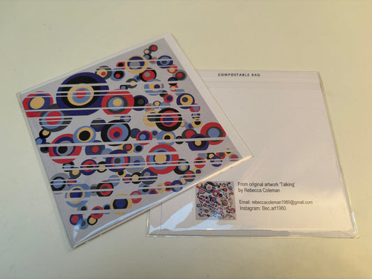 Talking - Greeting card
