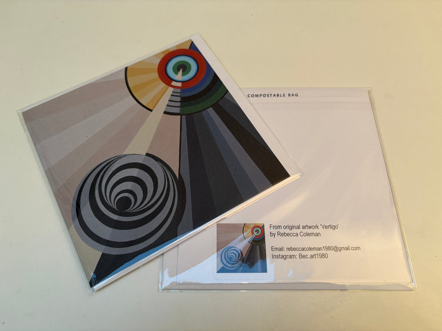 Vertigo - Greeting card