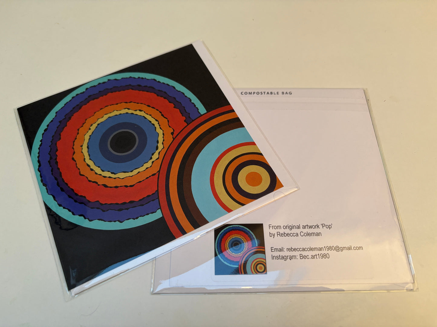 Pop - Greeting card